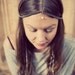 Aurora Chain headdress, tribal brass chains