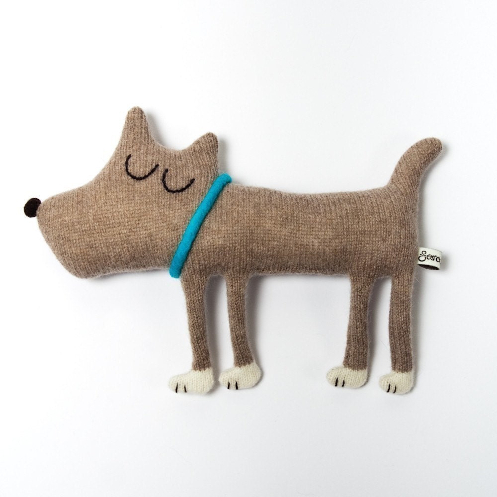 Hugo the Dog Lambswool Plush - Made to order