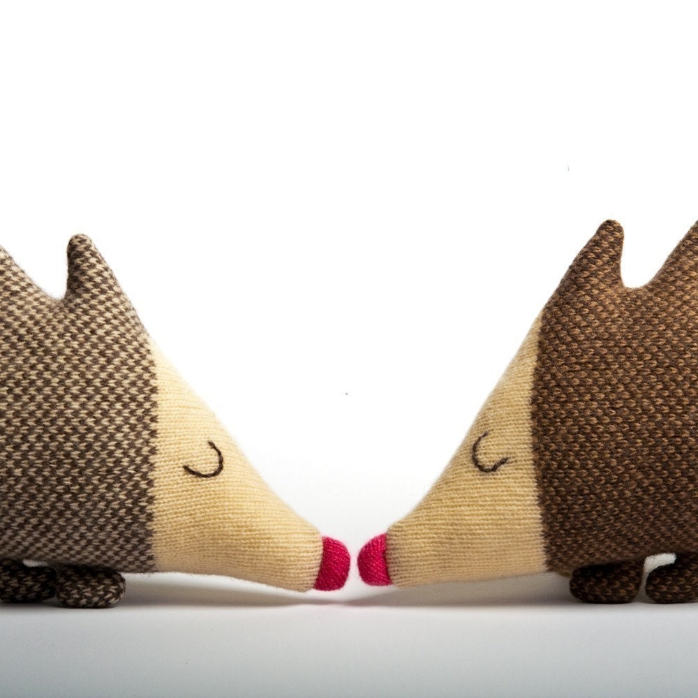 Mabel Hedgehog Lambswool Plush - Made to order