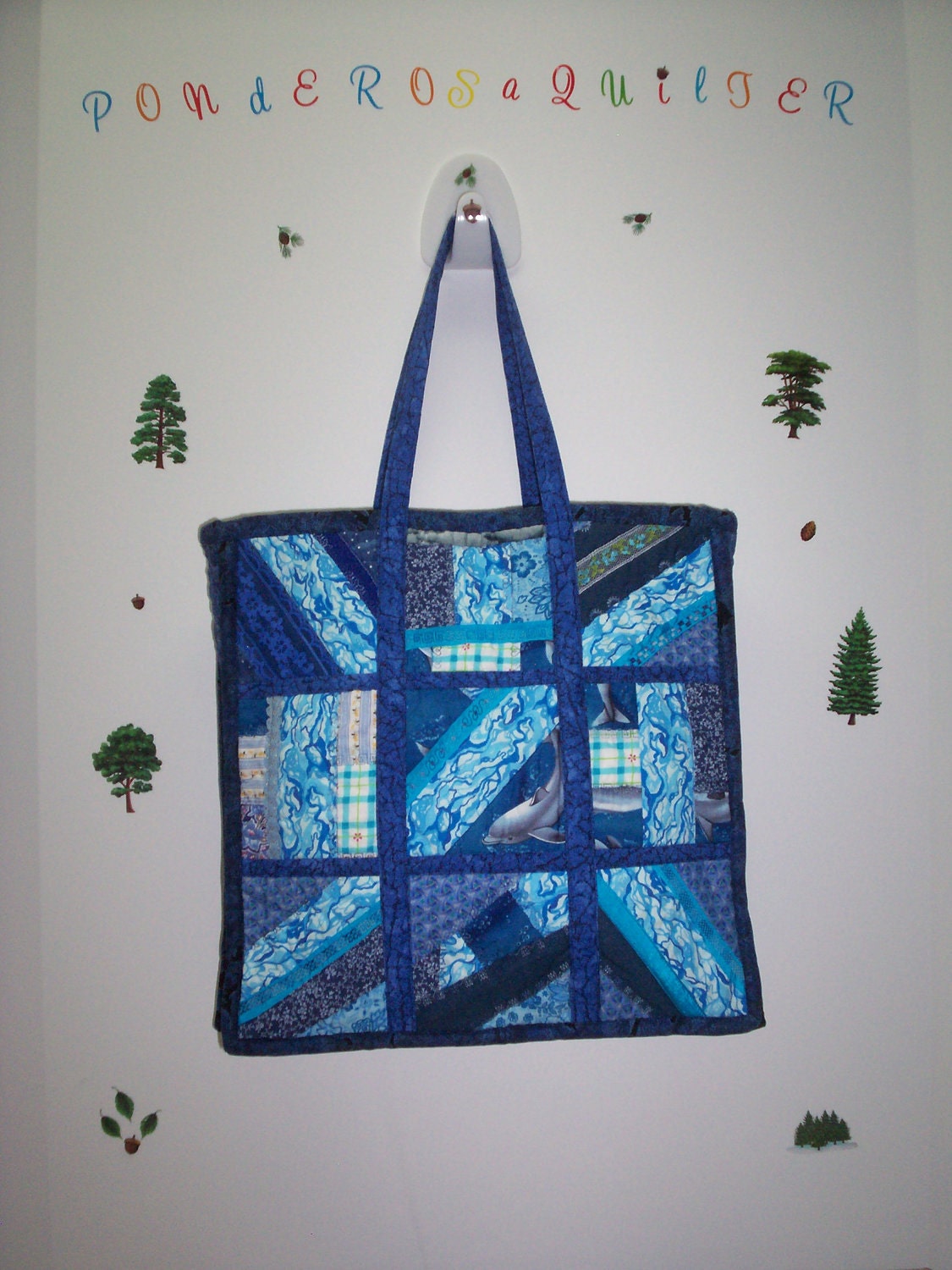 Dolphin Tote/Market Bag