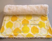 Lemon Burpcloth--Great for Baby Boy or Girl