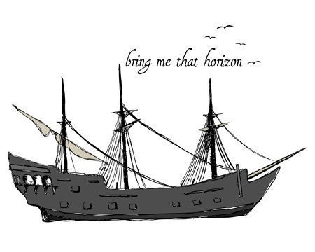 pirate ship art print nautical home decor illustration pirates of the caribbean bring me that horizon letterhappy etsy beach summer