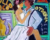 Street Tango 11x14 Giclee Reproduction