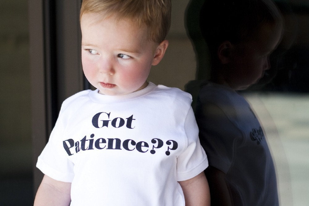 Funny Kids Shirt or Baby Onesie for Boy or Girl Got Patience,SHORT SLEEVE FREE Gift Wrap