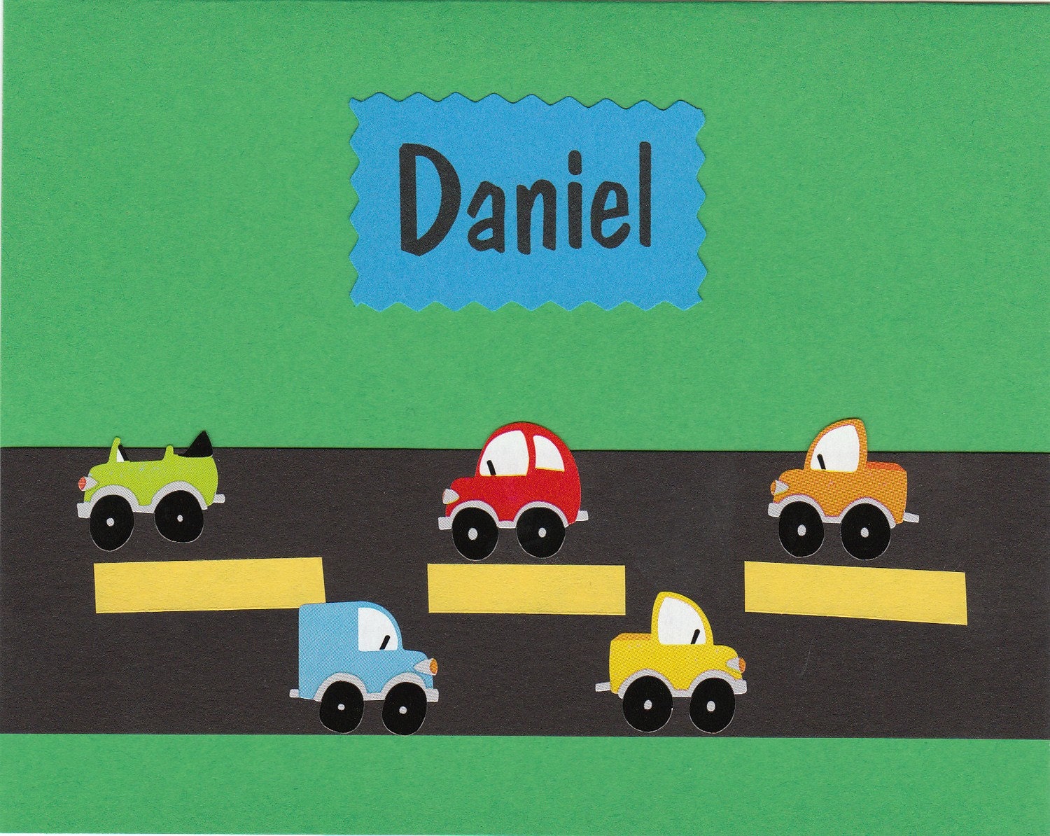 Car Note Cards - Personalized - Set of Ten