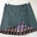 RESERVED FOR ALEXA Woodsy Winter ruffle front skirt