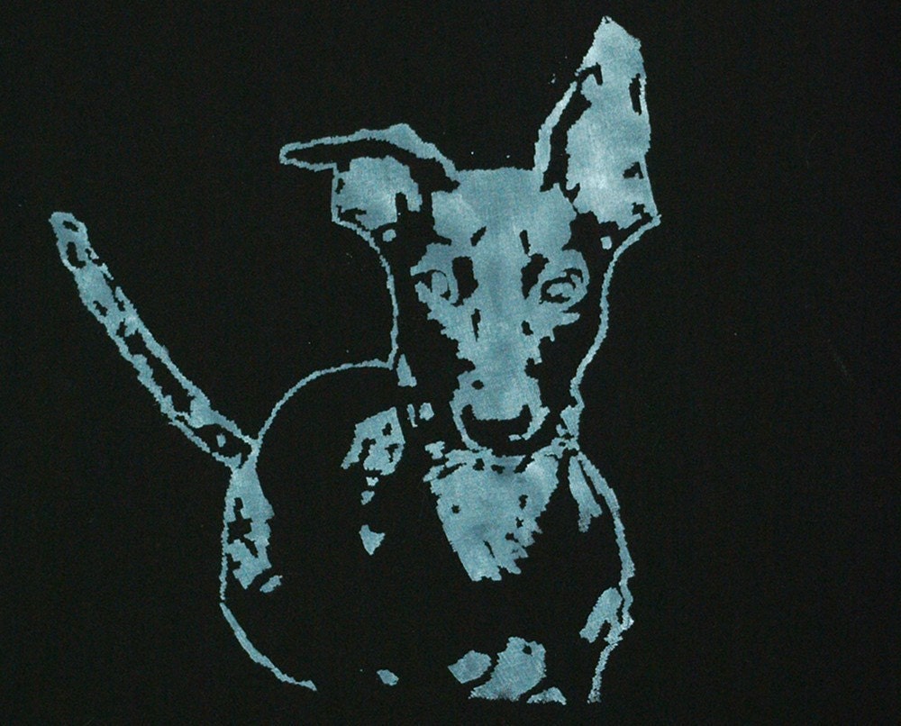 Whippet puppy mens T-shirt