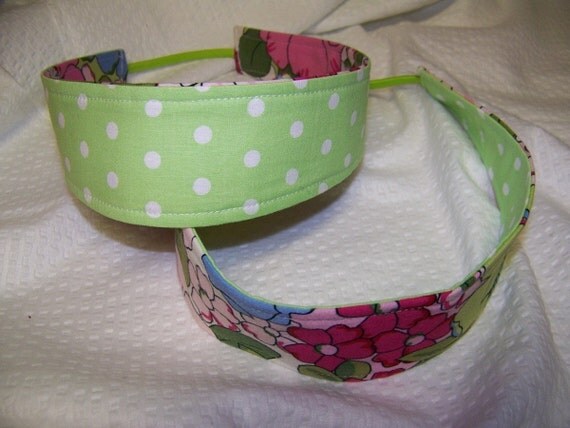 Reversible Headband Pdf Pattern 2 sizes, Adult or child sizes,Easy Tutorial Great for beginners Free Shipping