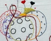 Embroidery pattern 6: Pincushion