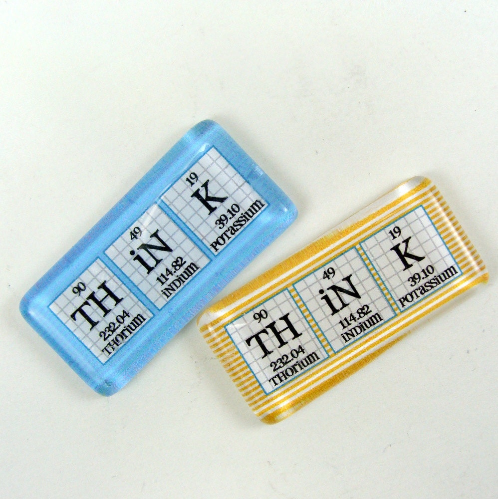 Chemistry Periodic Table Think Magnet