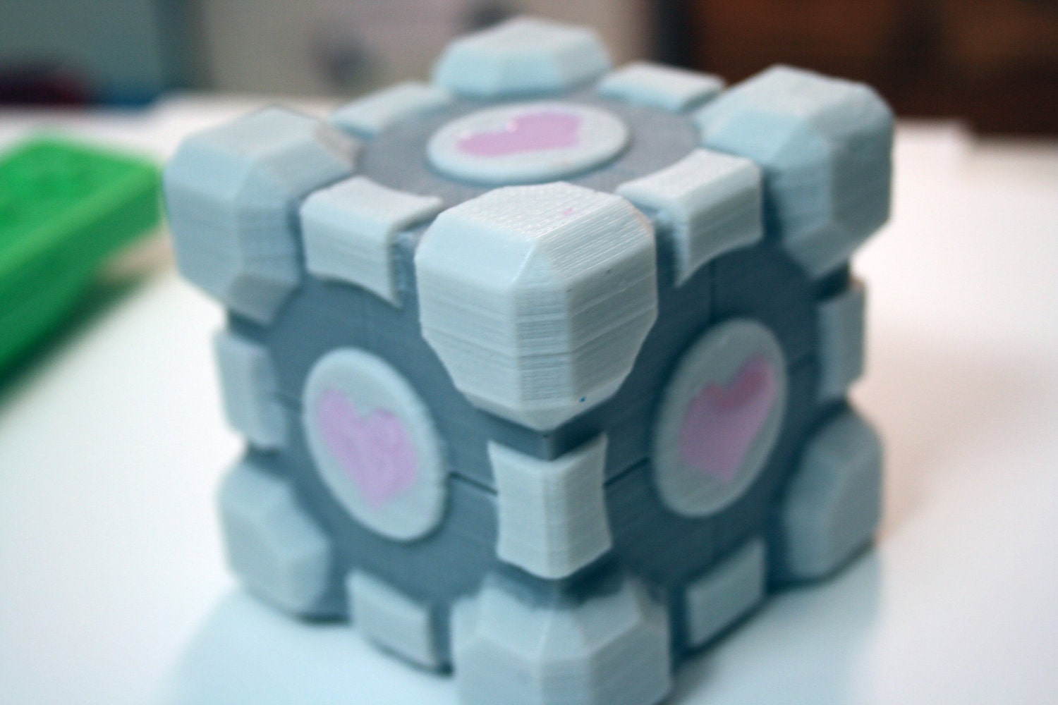 SOAP Portal Companion Cube V 2.0, Vanilla Scent by Gamer and Geek Soap Inventor DigitalSoaps
