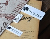 400 Custom Care Label Black Printed on white Polyamid Clothing Labels