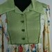 Sweet and Flowery 1970's Dress with Heart Buttons