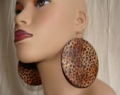 Leopard Print Earrings