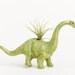 Small Dinosaur Planter with Air Plant Room Decor, College Dorm Ornament