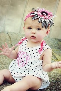 Girls Polka Dot Bubble or Dress Monogram is FREE