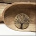 1 Woodburnt pendant- tree