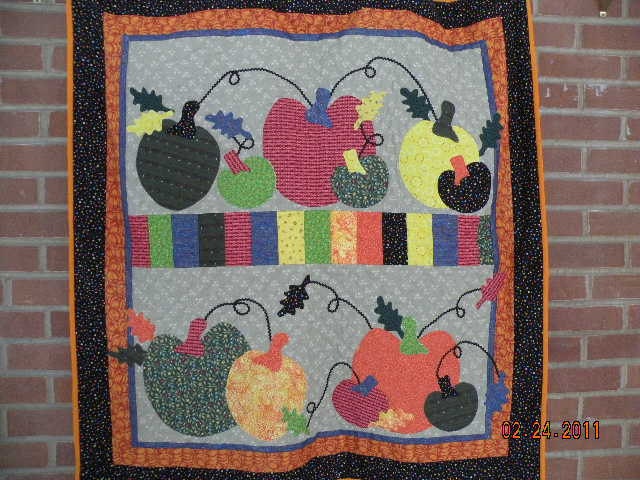 Pumpkin Wall Hanging Custom Hand Made