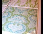 Thinkin' of Charleston Tile Coasters - Set of Four with Felt Backing