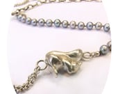 Asymmetric Little squirrel necklace