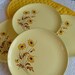 TS&T Daisies LUNCHEON PLATES Set Of Four