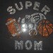 Mom Rhinestone T-Shirt,Super Mom Shirts,Baseball,Soccer,Football,Basketball,Sports Bling,Mom Tshirts,