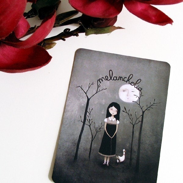 Melancholia - Postcard