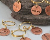 Wine Connoisseur Charms--Set of 8