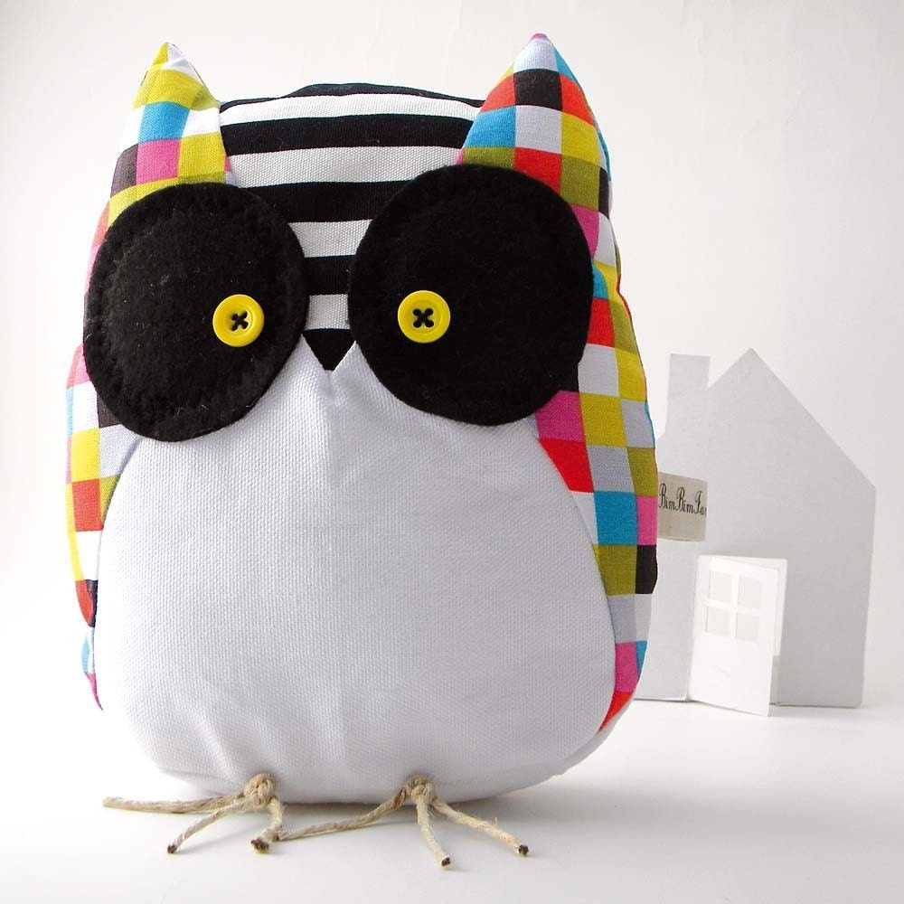 Tolomeo the owl - Handmade in Italy