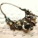 Romany Belle - Handmade Vintage Inspired Gypsy Bohemian Statement Charm Bib Necklace
