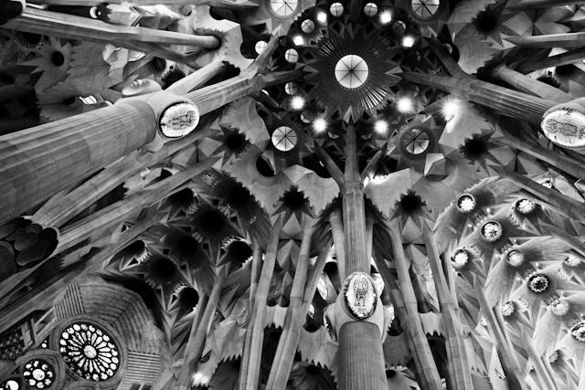 Barcelona Photography - Sagrada Familia Barcelona, Spain - 8x10 Fine Art Photograph - gaudi architecture cathedral