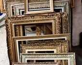 Paris Photography - Antique Frames in Paris, France - Fine Art 8x10 Photograph- affordable home decor