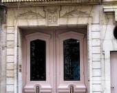 Pink Doorway to the Architecture of Paris, France - 8x10 Fine Art Photograph - Paris Decor