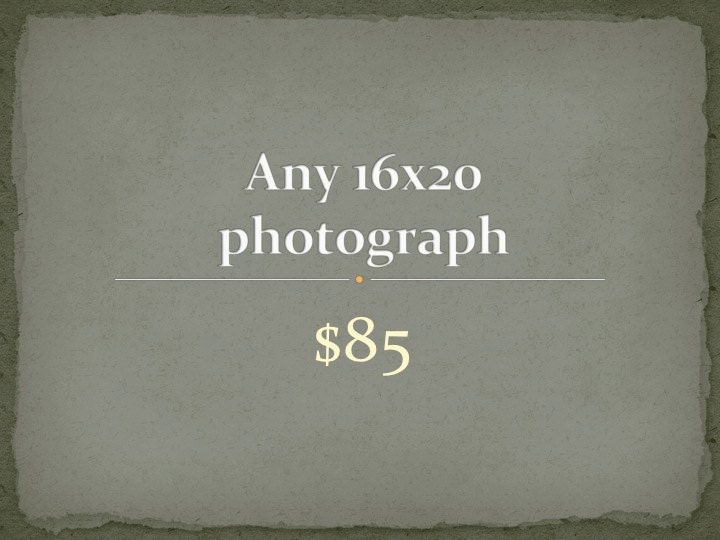 Custom 16x20 Photography - Paris, Travel, Nature Photography - home decor - any travel, color or black and white print in a 16x20 size