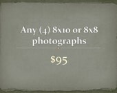 Travel, Nature, Paris Photography Any Four 8x10 or 8x8 Photographs