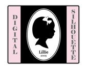 Custom Silhouette Portrait- High Resolution Digital File