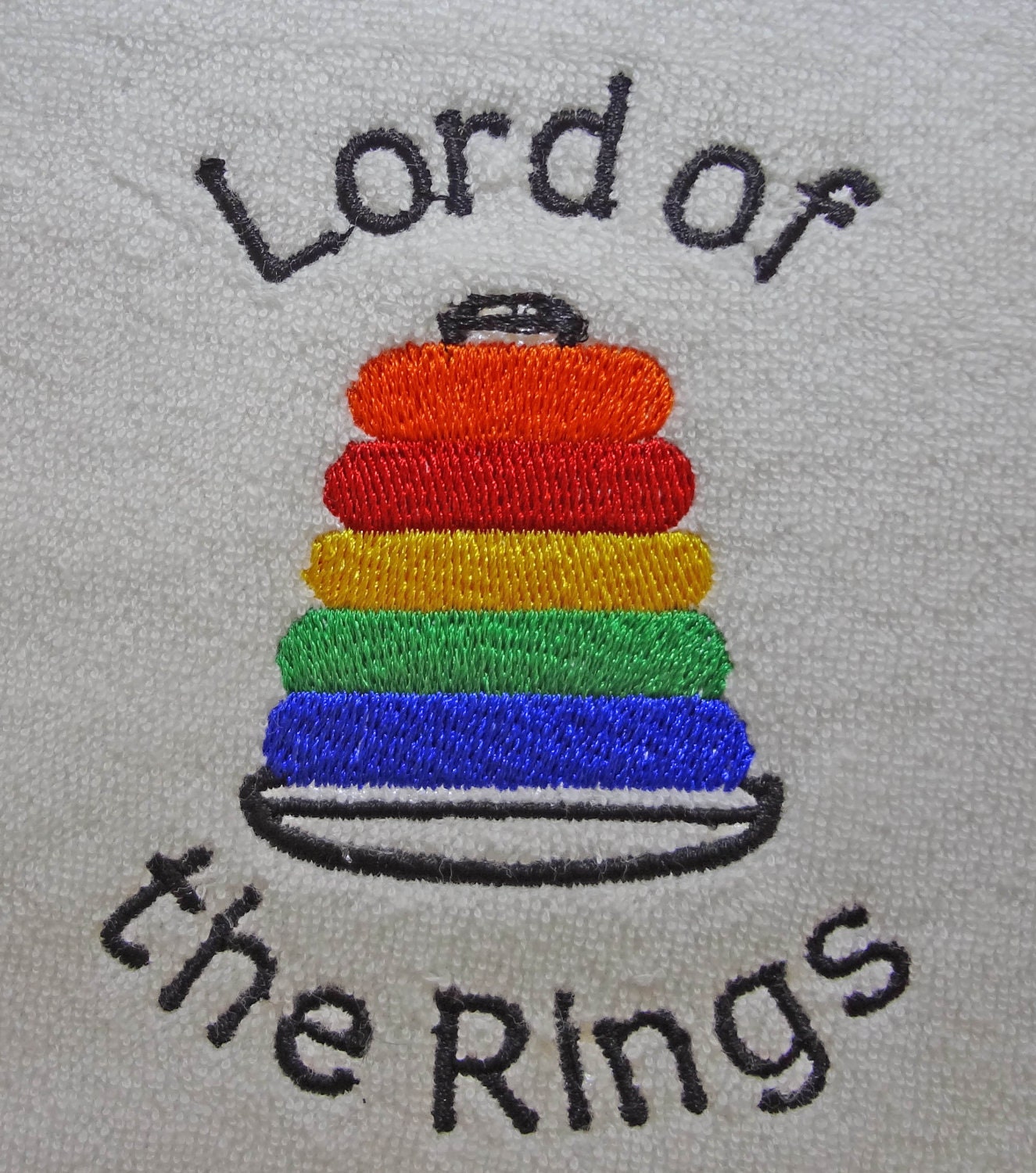 Embroidered Bib - Lord of the Rings
