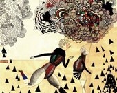 archival art print, with YOU i said