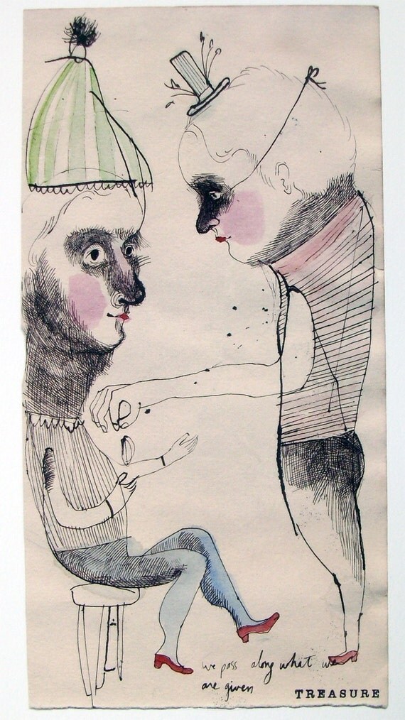 Archival print of We Pass Along What We Are Given