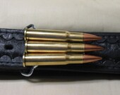 Bullet Belt Buckle 30-30 Winchester Brass