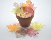 Autumn Leaves Wedding Guest Favor SOAP - Personalized Wedding Favor Personalized Tags - Handmade Wedding SMALL