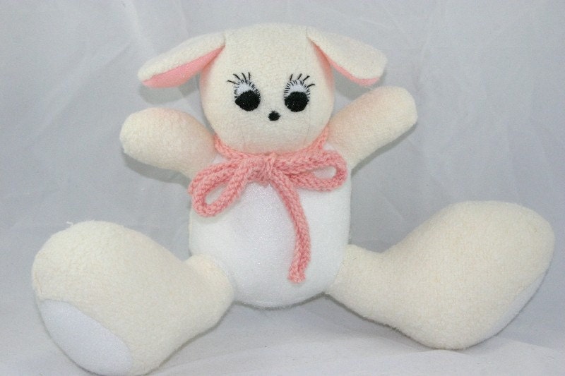 Organic Pink Lambie Stuffie