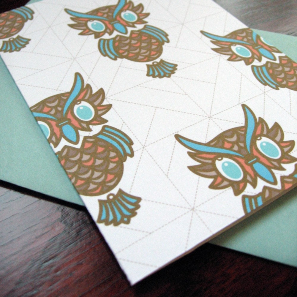 Owl Notecards (set of 5)