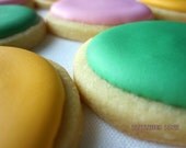 JUMBO DOTS Decorated Sugar Cookies, 2 Dozen