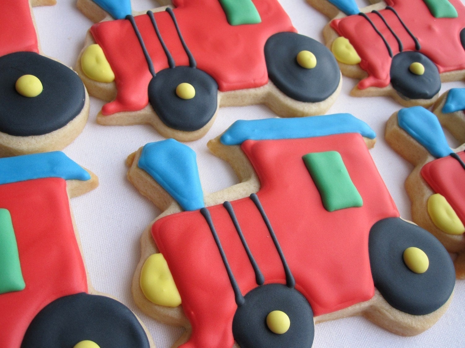 CHOO-CHOO TRAIN Sugar Cookie Party Favors, 1 Dozen