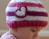 Magenta and Pink Valentines Hat