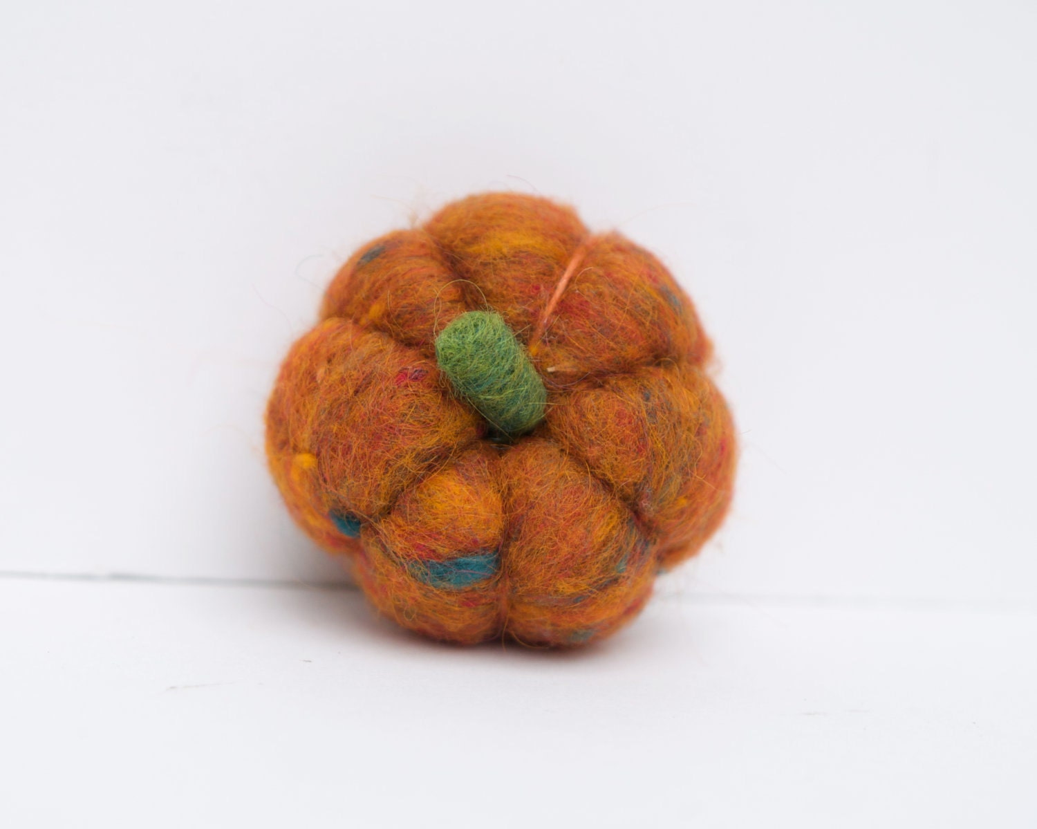 Pumpkin, Felt Wool Fall Autumn Home Decor rusty orange brown thanksgiving halloween handmade Harvest decorating needle wedding party favors