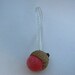 Handmade Christmas Ornaments, Acorn Ornaments, Decorations, 10 Hanging Felted Acorns, colorful pastel wool rainow, eco friendly, all natural