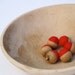 Red Felt Acorns, Needle Felted Christmas Gifts, Rustic Woodland Home Decor, Nature Inspired, Natural, Eco Friendly - 6