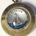 Vintage mismatch set of 50s vintage florida glass souvenir earrings and pendant